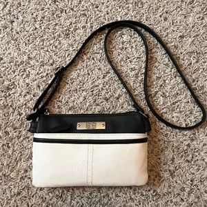 Black and White Crossbody Purse